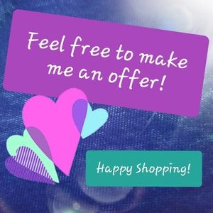 Feel free to make me an offer!